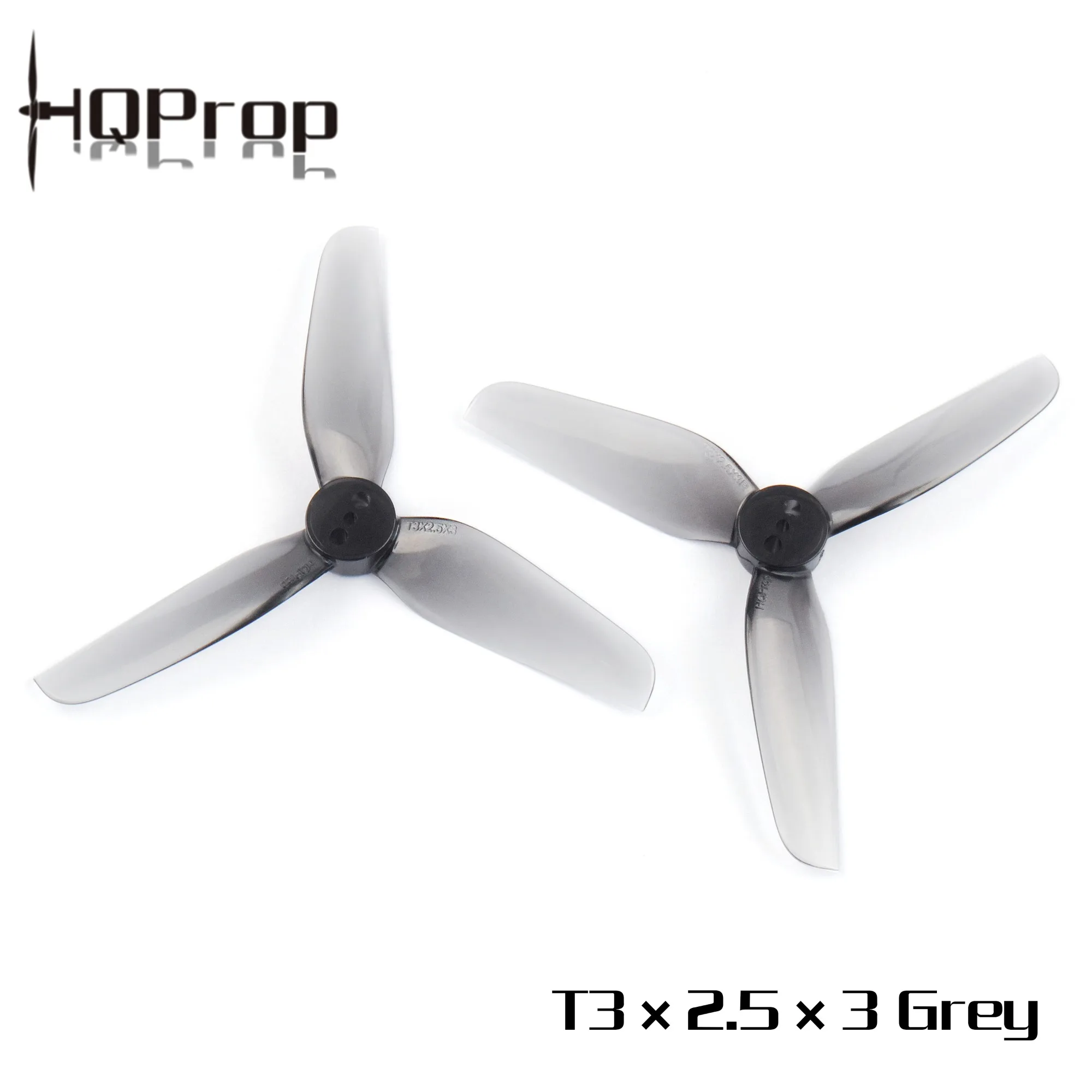 HQPROP T3X2.5X3 серый 3025 3 лопастной PC Пропеллер для RC FPV Racing Фристайл дюймов Cinewhoop