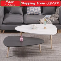 2pcsset coffee table simple durable coffee tables living room solid wood tea tables side corner caf%c3%a9 furniture hwc