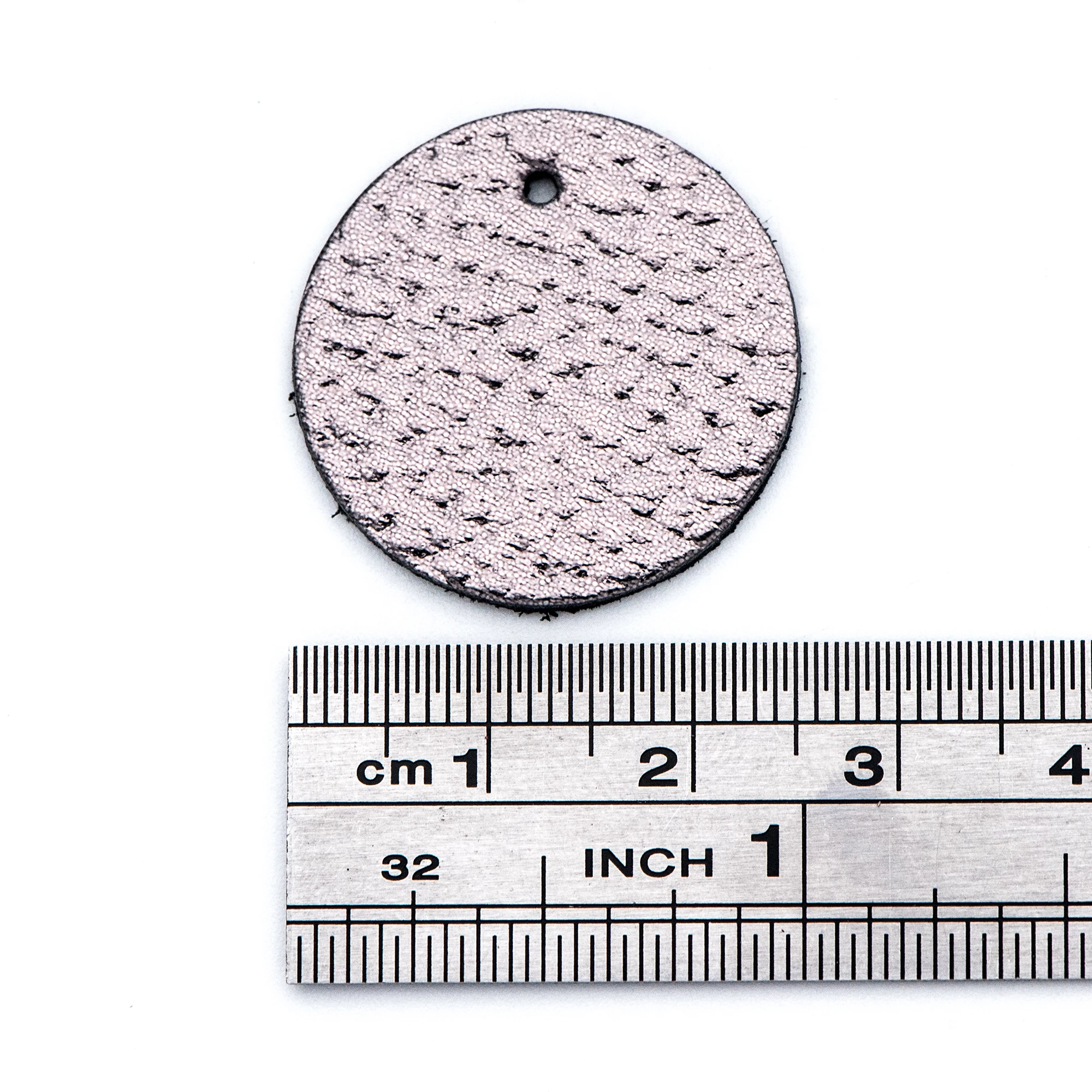 

10pcs Round Leather Charms 25mm, Genuine Leather Disc Pendants, Geometric Coin Leather, Metal Color gunmetal (FB-067-6)