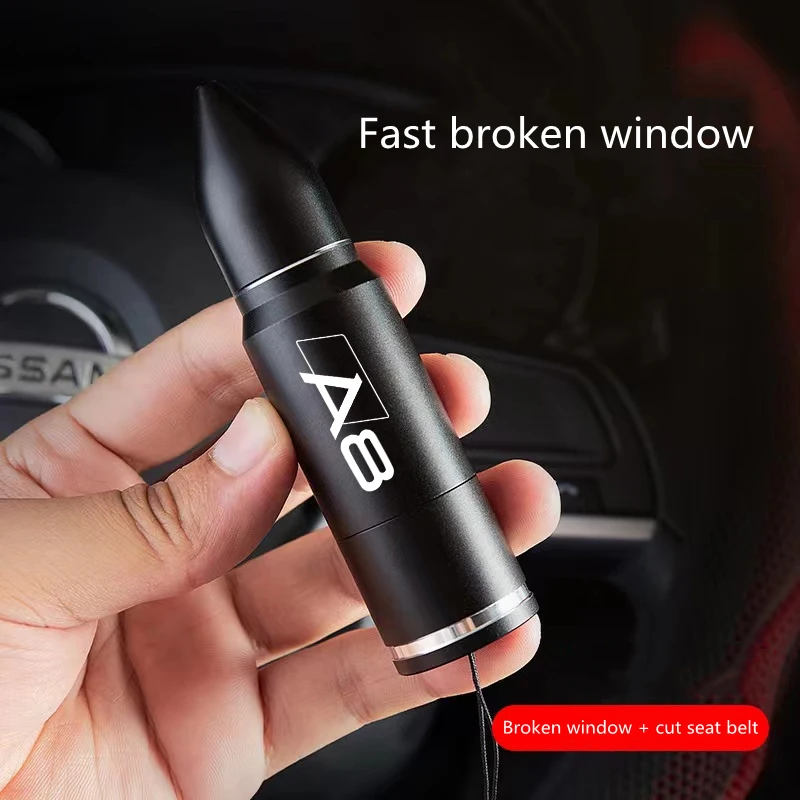 For A8 Car Safety Hammer Auto Emergency Glass Window Breaker Seat Belt Cutter Life-Saving Escape Tool | Автомобили и мотоциклы