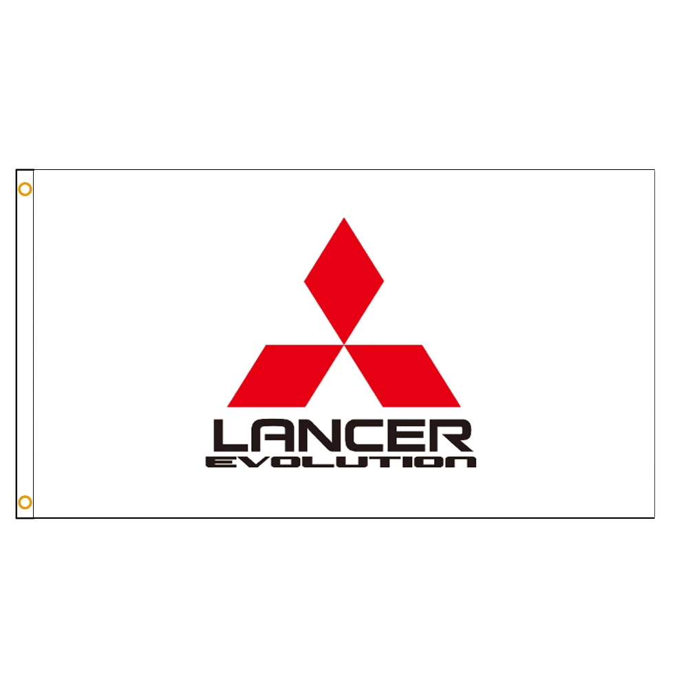 Автомобильный флаг Mitsubishi Lancer Evolution 3x5 футов|Флаги баннеры и аксессуары| |