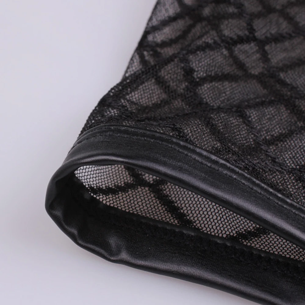 Лидер продаж мужское прозрачное Сетчатое нижнее белье с U-образной выпуклой