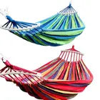 Портативный походный подвесной гамак парашютные качели ленивый стул Путешествия Открытый Кемпинг Брезентовая кровать
