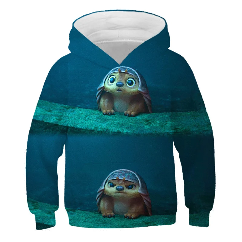 

3D Printing RAYA AND THE LAST DRAGON Hoodies Kids Leisure Boy Girl Long Sleeve Sweatshirts Spring Autumn Comfortable Clothes