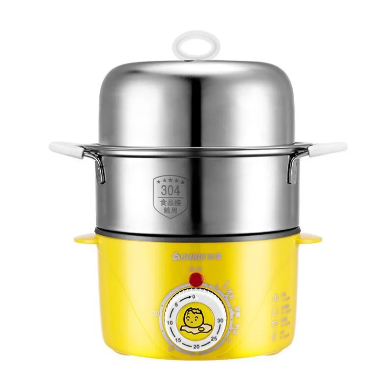 

Fried eggs steamed eggs boiled eggs, timing small automatic power-off breakfast machine multifunctional egg cooker