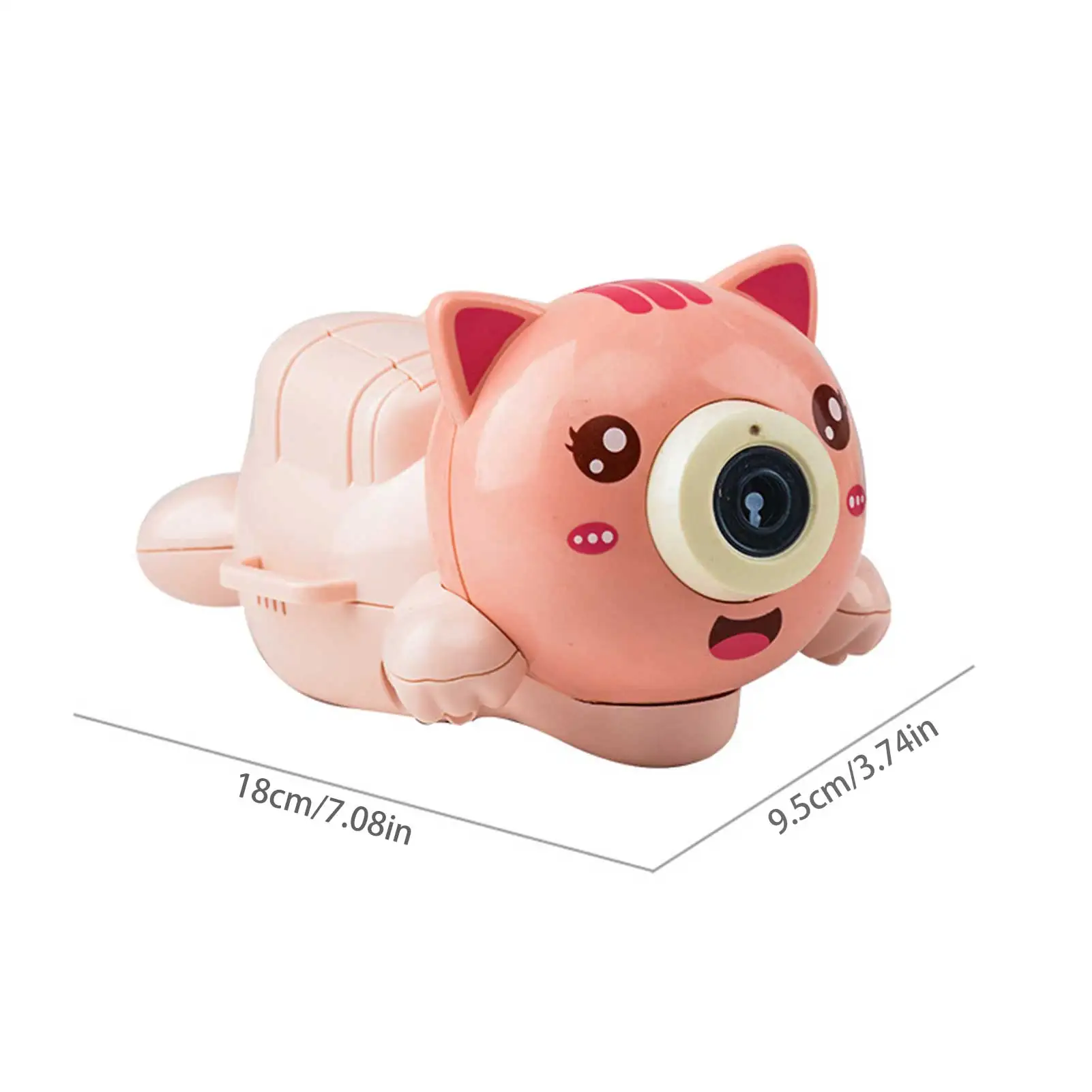 

2021 Toys For Children Cartoon Animals Bubble Machine Anti Leakage Automatic Bubble Blower Toy Funny Gifts Kids Toy Bath Toys