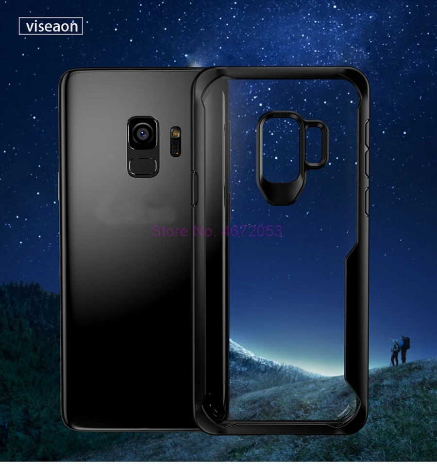 Противоударный чехол для Samsung Galaxy S9 S8 Plus Note 8 9 прозрачный A8 A6 200 армированный 2018 шт.