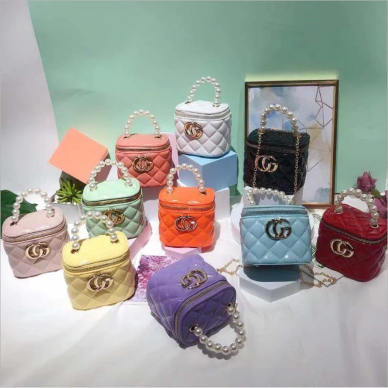 

Jelly Bucket Cosmetic bag Rhombic Pattern Fashion 2021 Handbags For Women Shoulder Torebka Damska Sacs A Bandouliere Bolso Mujer