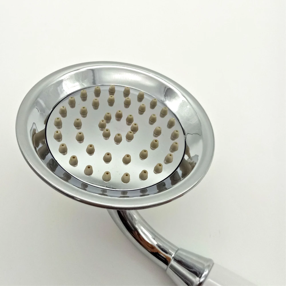 Zloog викторианская душевая головка ABS пластик хром полированный телефон стиль