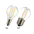 Светодиодный G45 светильник лампа 6 Вт, 9 Вт, 12 Вт, AC230V 220V E14 E27 COB Стекло светодиодный светильник для замены галогеновой лампы для подвесной светильник ing светильник люстра