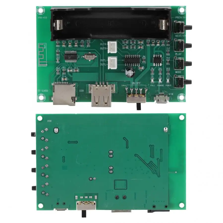 HW 433 Dual 5W цифровой Bluetooth двухканальный АУДИО стерео PAM8403 Плата усилителя мощности