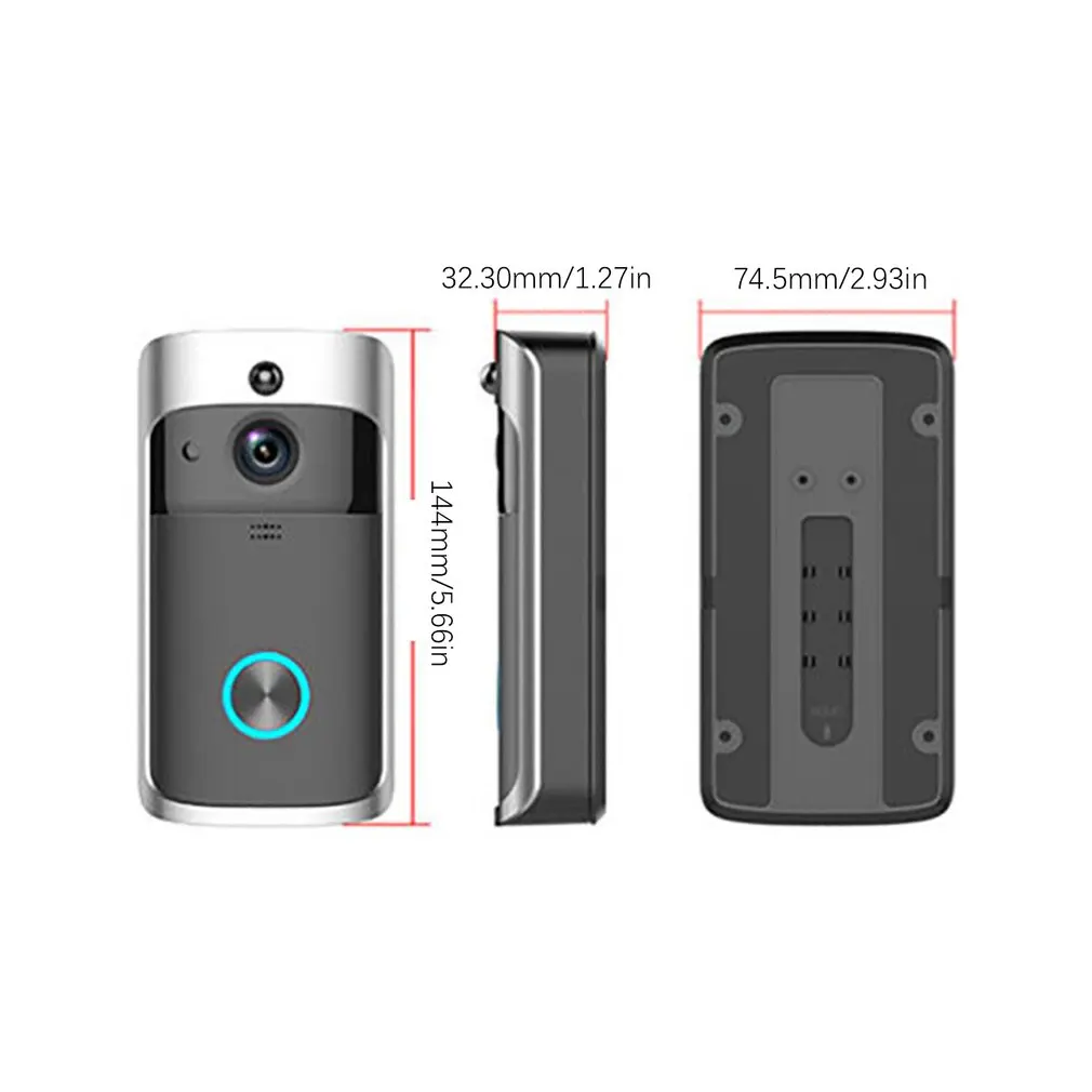 

Smart Wireless Phone Door Bell Camera WiFi Smart Video Intercom Ring Doorbell Motion Detection Video Phone Visual Camera