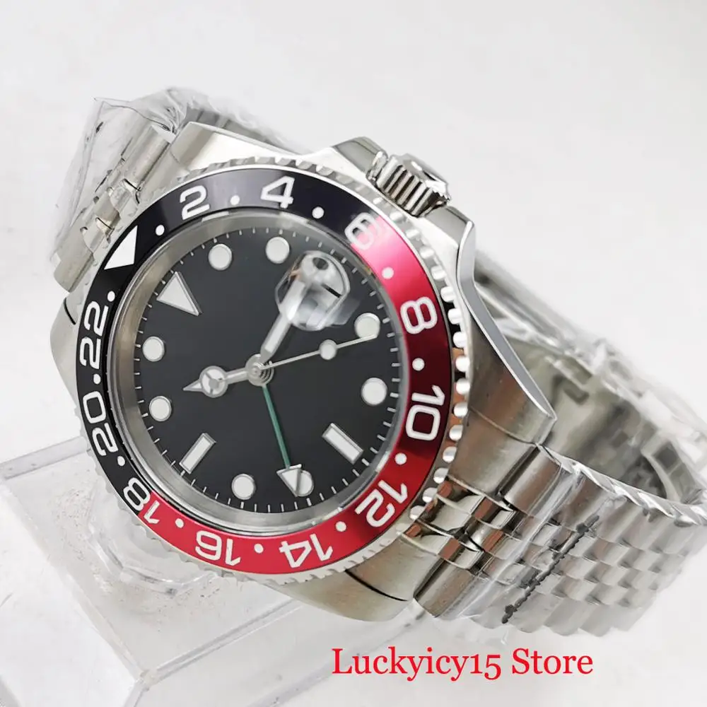 Часы наручные PARNIS мужские стерильные роскошные с автоматическим перемещением