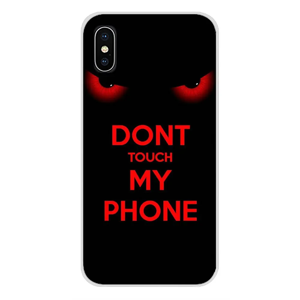 Чехлы для телефонов Xiaomi Mi4 Mi5 Mi5S Mi6 Mi A1 A2 A3 5X 6X 8 CC 9 T Lite SE Pro Don't touch my Accessories|Бамперы| |
