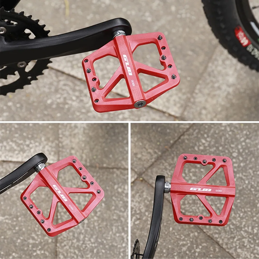 

Lightweight Bicycle Pedals Nylon/Aluminum Alloy Non-Slip Mountain Bike pedales Cycling Quick Release Pedal MTB Accessories