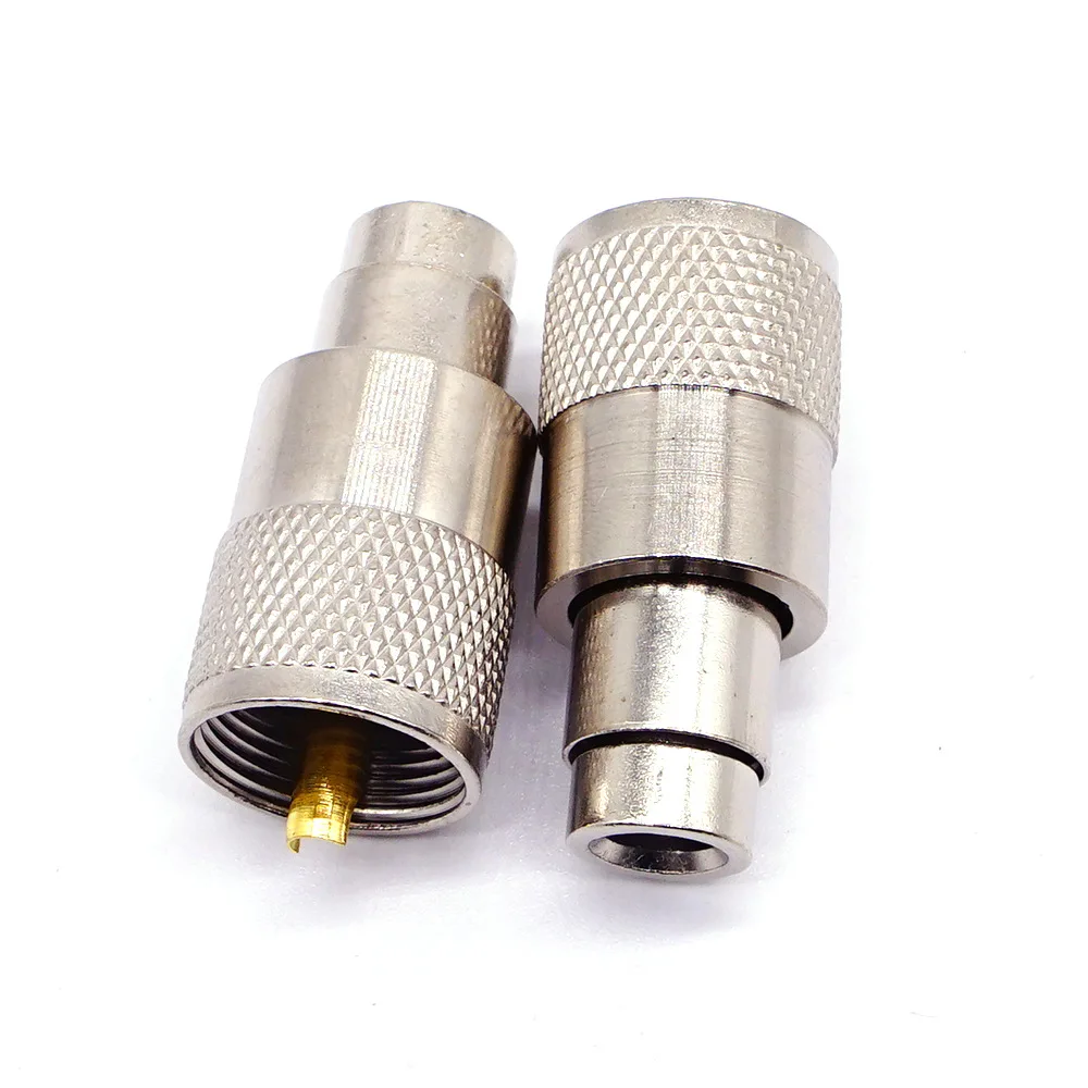 

10pcs RF Connector UHF Male RG8 RG58 Cable Lug Antenna Connector PL259
