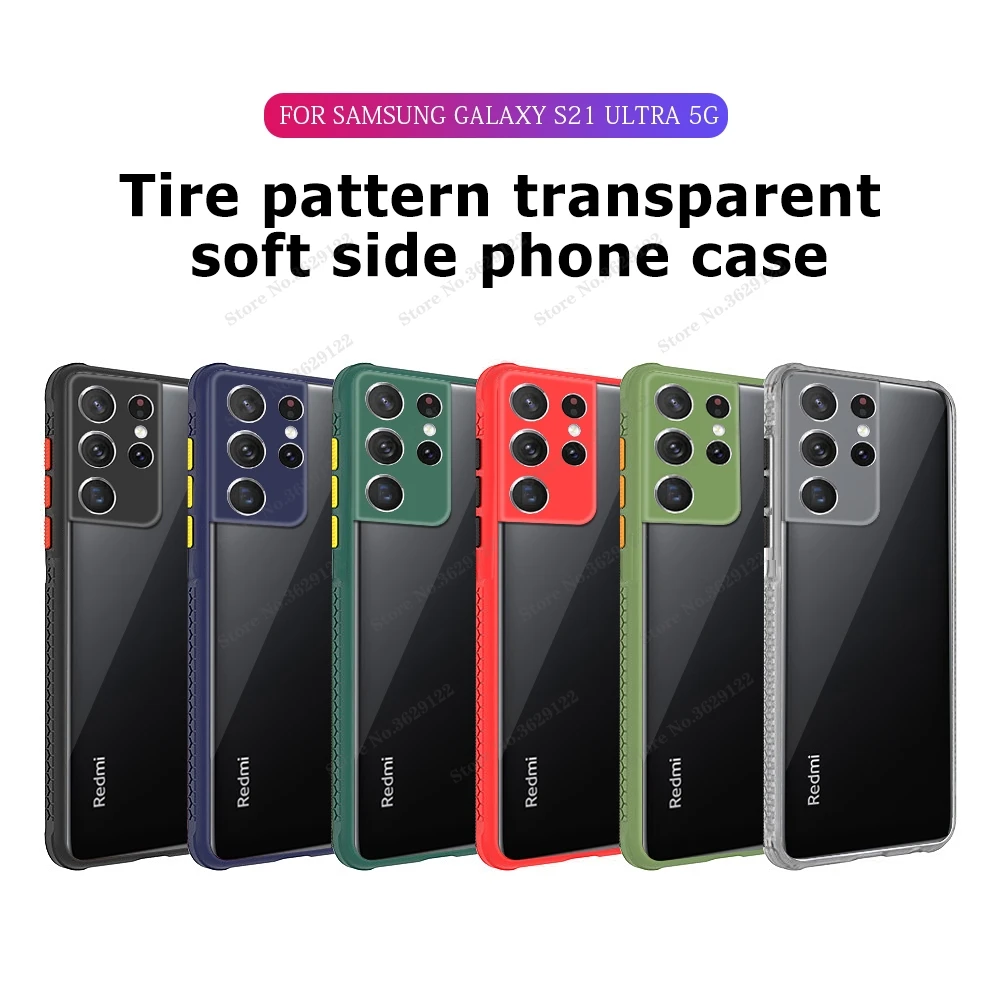 

Simple Phone Case For Samsung Galaxy S21 Plus S21 Ultra S21 Heavy-duty anti-drop silicone Case Cover For Galaxy S21 Ultra Coque