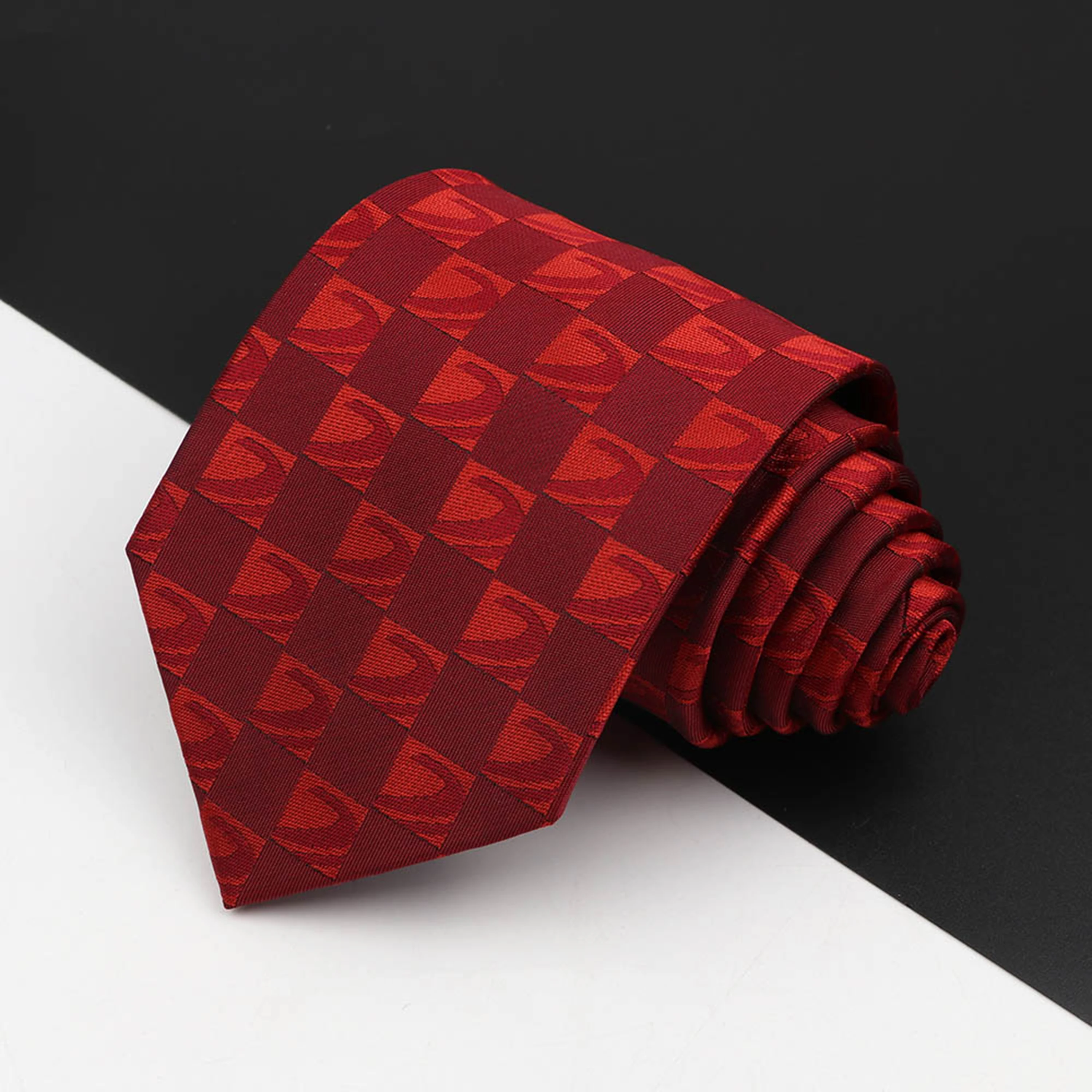 Новый дизайн модный мужской галстук 8 см жаккардовая ткань с добавлением