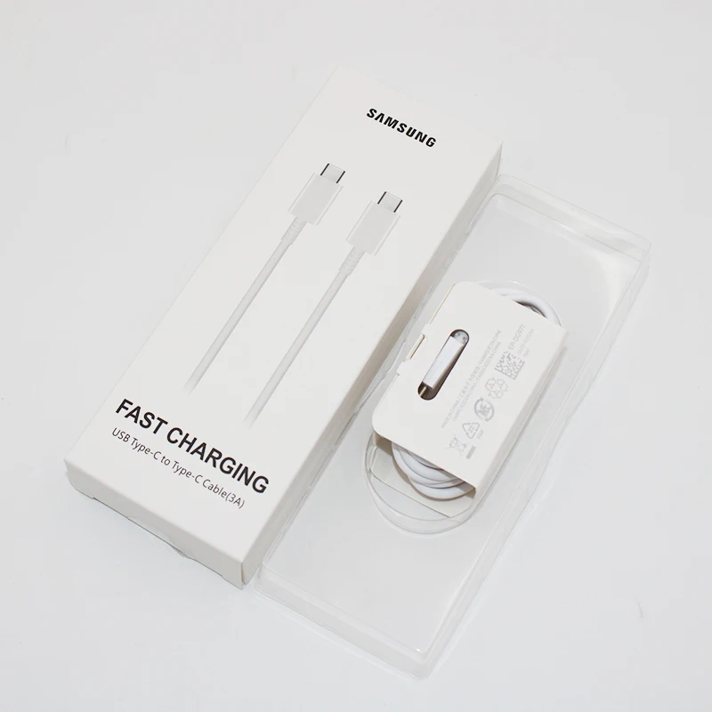 Оригинальный кабель Samsung USB Type C к PD шнур для быстрой зарядки Galaxy S20FE S20 Note20 Ultra Note 10