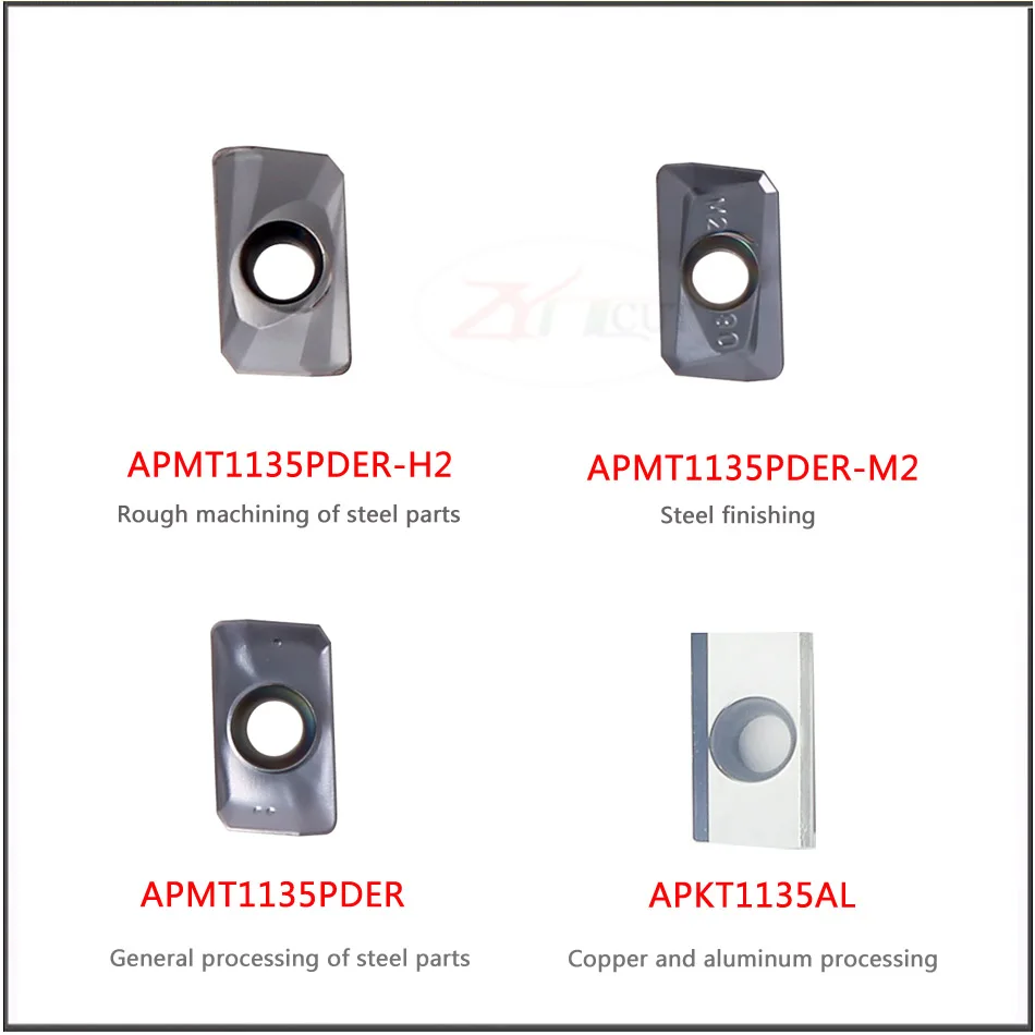 10 шт. APMT1135PDER H2/M2 P201F 1135 R0.8 лезвие карбидная фреза внешняя токарные инструменты