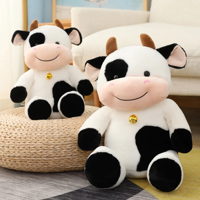 Милая корова мягкие плюшевые животные молоко родные игрушки Детская кукла