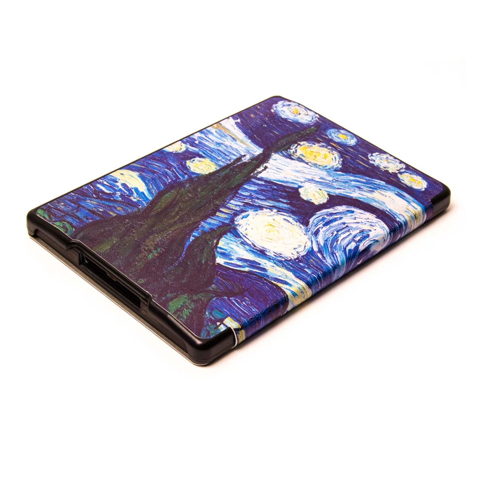Тонкий кожаный чехол для kobo aura h2o 6,8 ereader smart cover для Kobo aura h2o 6,8 дюймов ereader capa