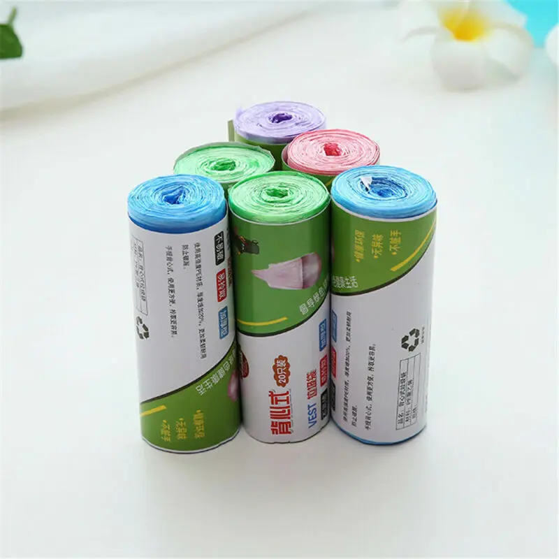 20 шт мусорное ведро лайнер ванная кухня туалет отходы мусор убирать мешок для