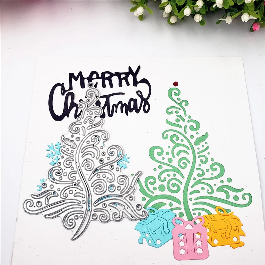 

Cutting dies cedar metal crafts paper die-cutting /DIY embossing Easter and New Year Scrapbooking