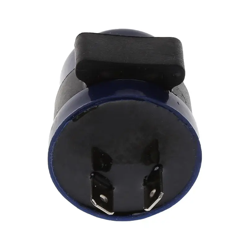 DC 6V 12V вход мотоцикл синий встроенный Beeper Flasher указатель поворота светодиодный
