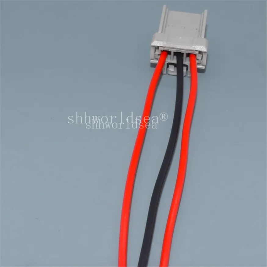 Shhworldsea 1 шт. 3-контактный 2 мм мужской женский серый автомобильный