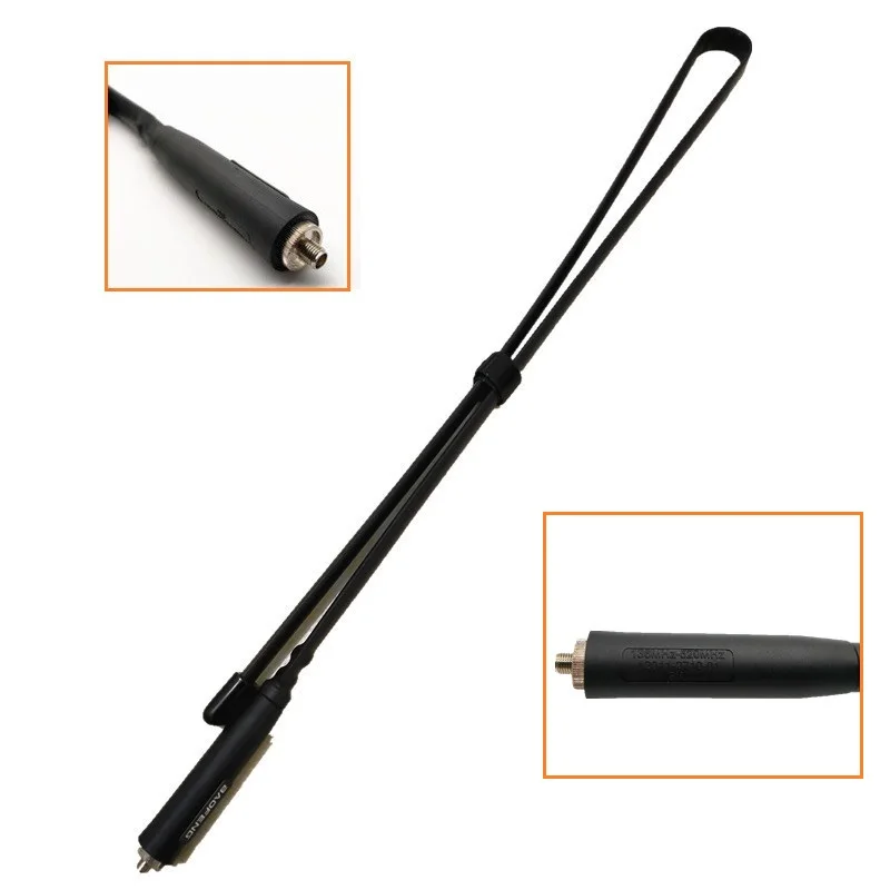 UV-9R Plus Foldable CS Tactical Antenna SMA-Female for Baofeng UV-9R Walkie Talkie 144/430Mhz Ham CB Radio Transceiver Tansmitte