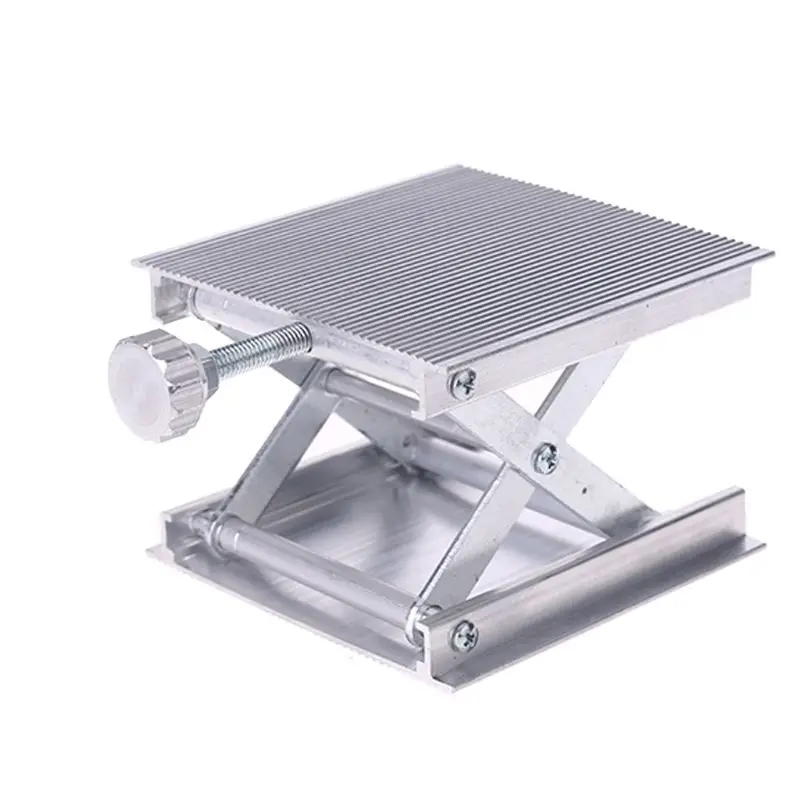 

Stainless Steel Adjustable Lift Table Lab Lifting Stand Rack Lift Platform 6XDD