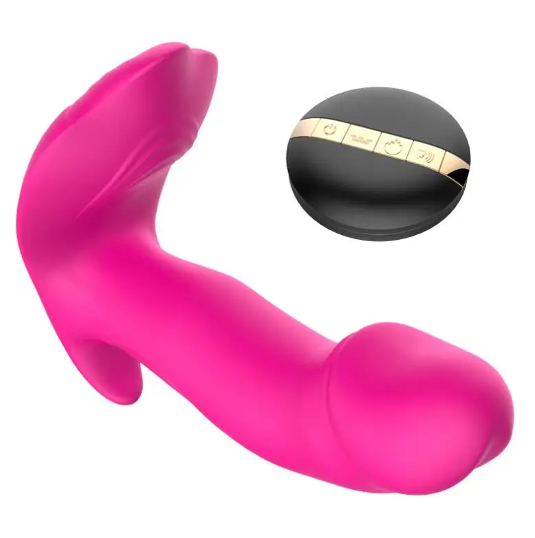 Носимый беспроводной вибратор с подогревом секс-игрушки для взрослых пульт