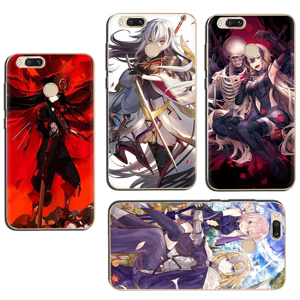 Fate Series Grand Order girl Hard Phone Cover Case for Xiaomi Mi 5 6 8 5S A1 A2 5X 6X F1 9 9SE MAX3 9T CC9e A3 pro | Мобильные
