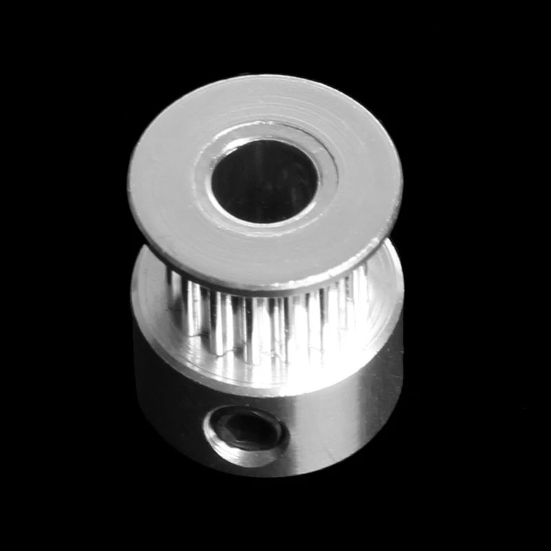 

H7JA Timing Belt Drive Pulley GT2 16 Teeth Pulley Aluminum Bore 5mm Width 6mm
