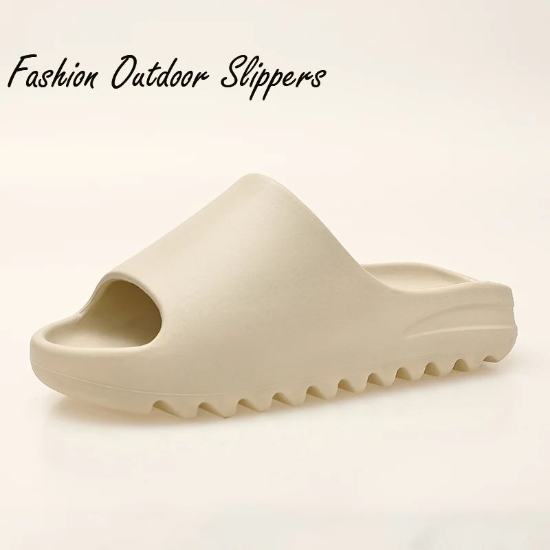 Шлепанцы для мужчин и женщин Нескользящие сандалии на толстой нескользящей