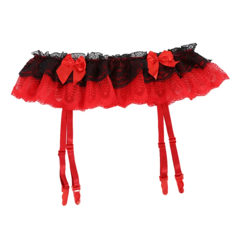 Женское сексуальное нижнее белье кружевные подвязки Прозрачное регулируемый
