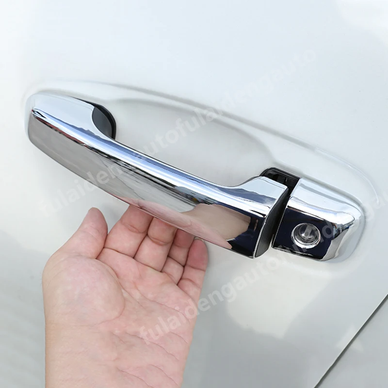 8 шт. для Toyota Land Cruiser LC200 2016-2020 ABS хромированные боковые протектор дверной ручки