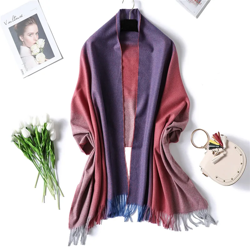 Дизайн 2021 брендовый женский шарф весна зима теплые кашемировые шарфы для Леди