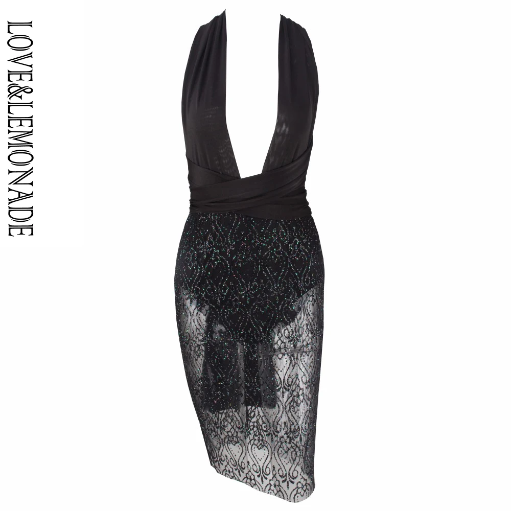 Любовь и лимонада вариации плечевой ремень флэш-сетка из бисера Вечерние Платье