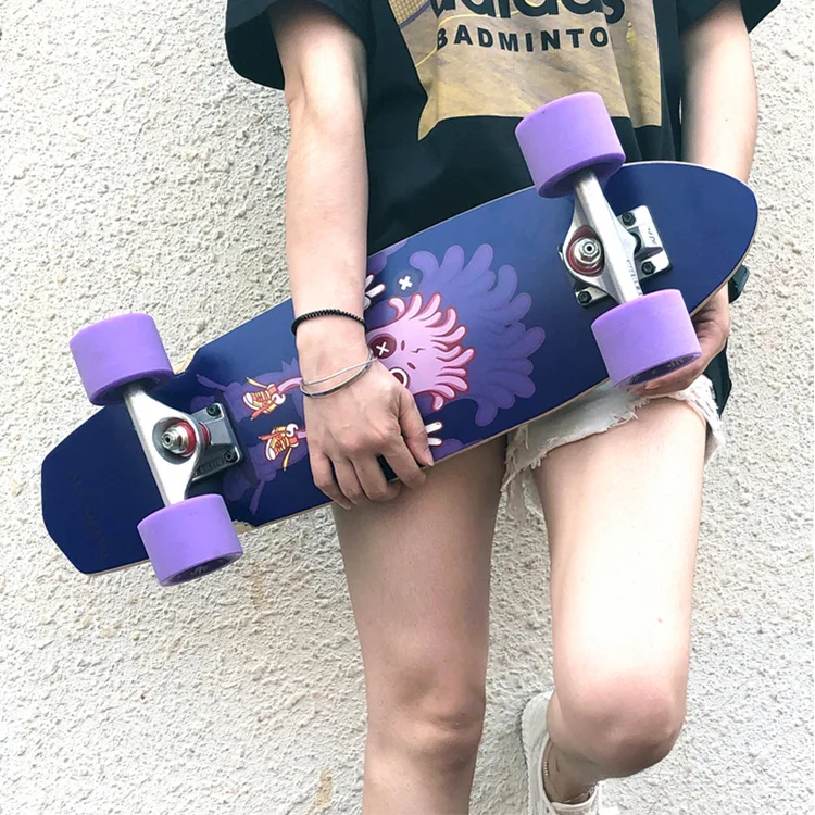 

Children Beginners Skateboard Anime Design Skateboard Skateboard Cruiser Deck Adults Planche De Skate Sports Accessories DK50SB