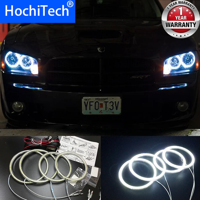 HochiTech ультра яркие красные/зеленые/Белый светодиодный глаза ангела 2500LM 12 В halo