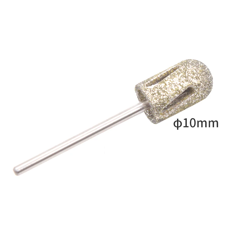 Diameter 10mm Педикюрное сверло для ногтей Алмазная ножная мозоль кутикула для педикюра сверло для педикюра роторные сверла для педикюра Инструменты Аксессуары к - Цвет: Diameter 10mm