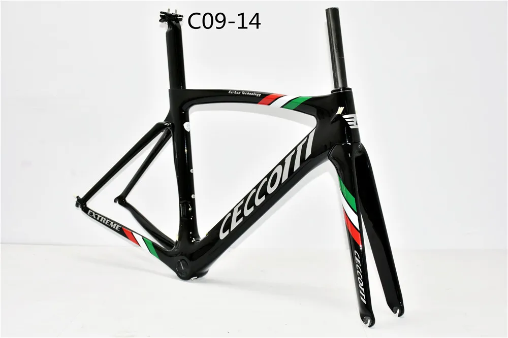 

Ceccotti Aero Carbon Frame Road Bike Cycling Racing Frames Bicycle Frameset 700C
