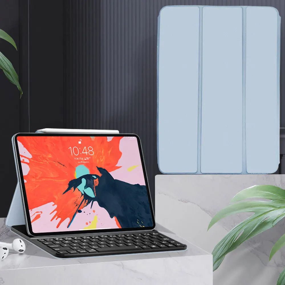 Волшебный чехол с клавиатурой для 2020 iPad Pro 11 2018 дюймов Bluetooth беспроводная