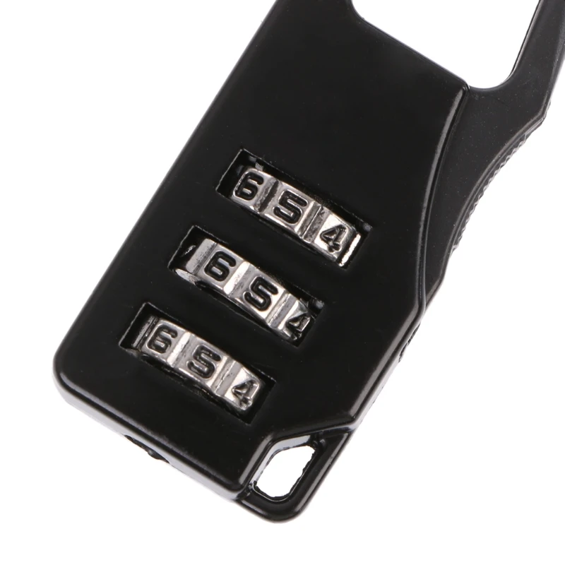 Кодовый замок для путешествий Чемодан 3 цифр Комбинации замки чемодан