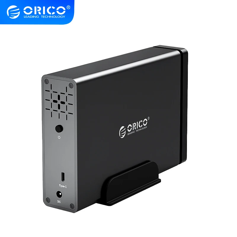 ORICO 1 Bay 3 5 ''Type C HDD док станция алюминиевый корпус для жесткого диска поддержка