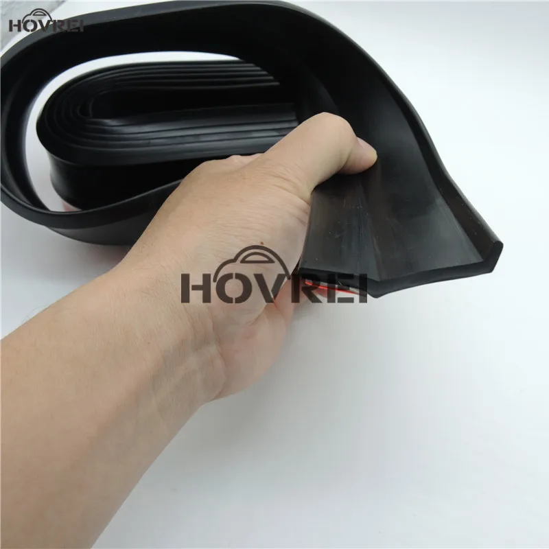 Универсальная защита для передней юбки автомобиля 2 5 метра передние бамперы губ