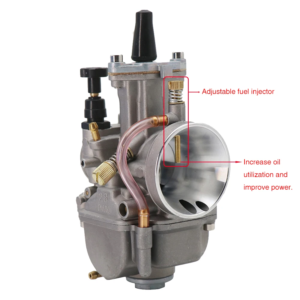 SCL Racing PWK 28 30 32 34mm Motorcycle Carburetor Carb With Power Jet For 2T 4T Engine Keihin Koso ATV Dirt Bike Add | Автомобили и