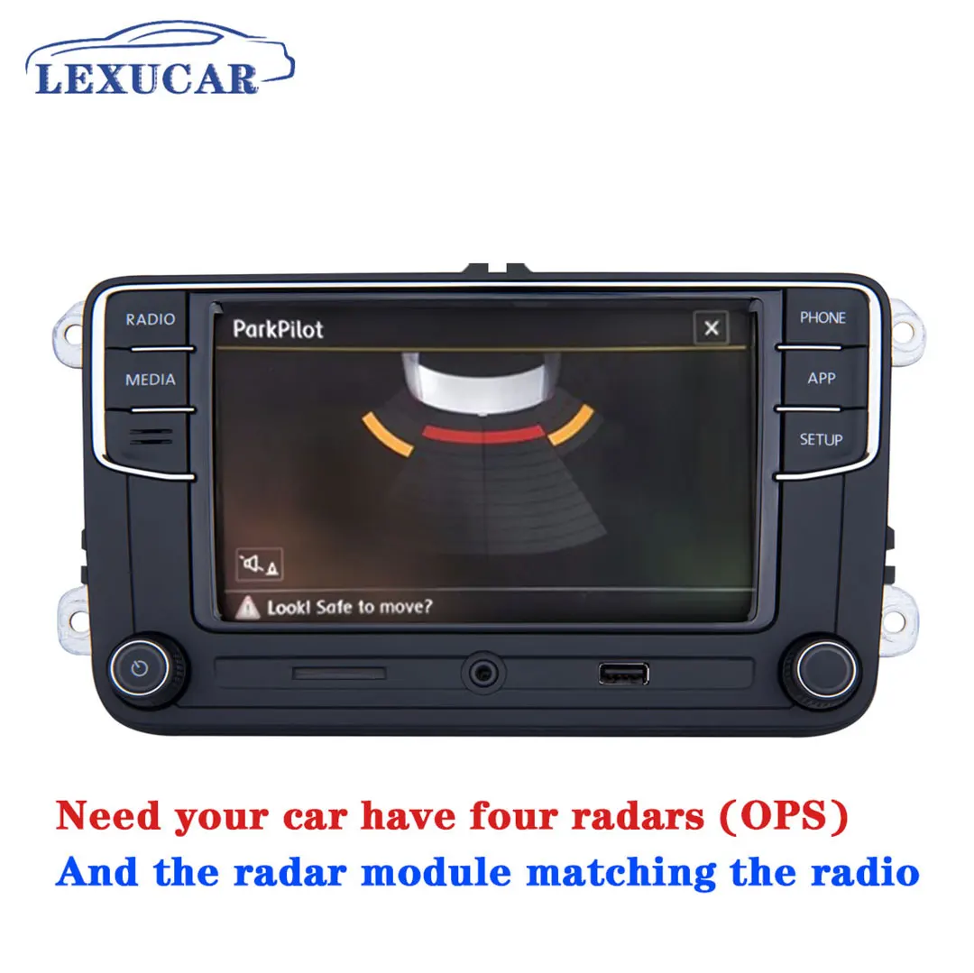 Lexucar RCD330 плюс RCD330G NONAME Android Auto Carplay 6RF 035 187F R340G код 330G для VW Tiguan Golf 5 6 MK5 MK6 Passat Polo